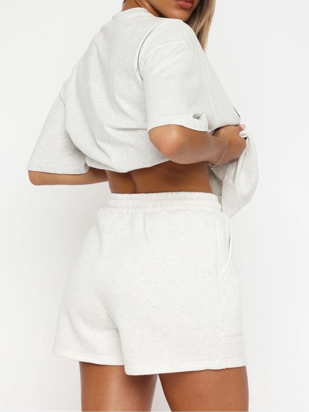 White Fox Offstage Lounge Shorts. S - Picture 2 of 7